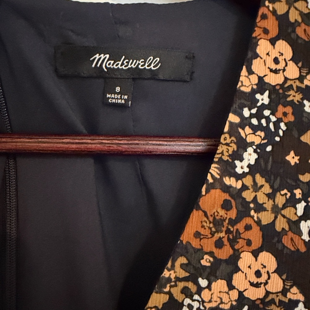 Madewell Nightflower Maxi Dress in Prairie Blossom — Size 8 - Picture 7 of 7